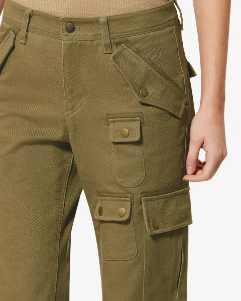 Pantalon Josine - Femme - Kaki - Taille 40
