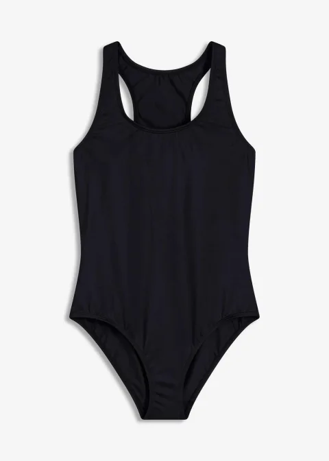 Maillot 1 pièce séchage rapide, dos nageur