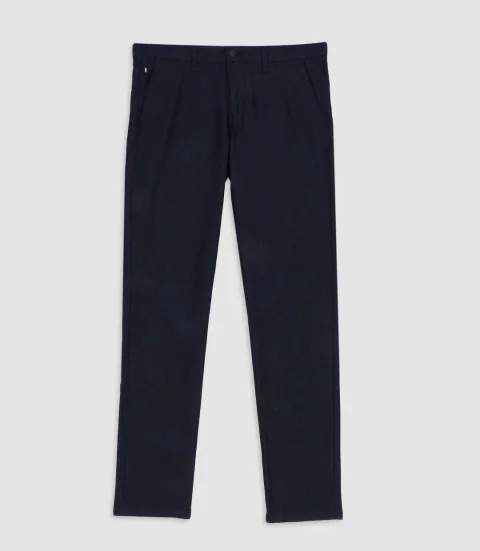 IZAC - Pantalon slack marine PERREBIBT