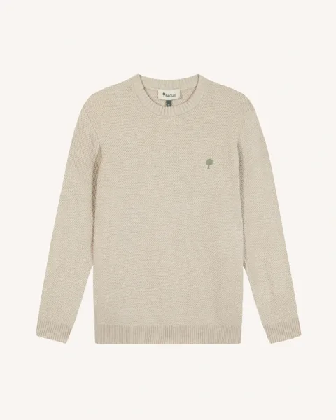 Pull en coton écru - OPALE
