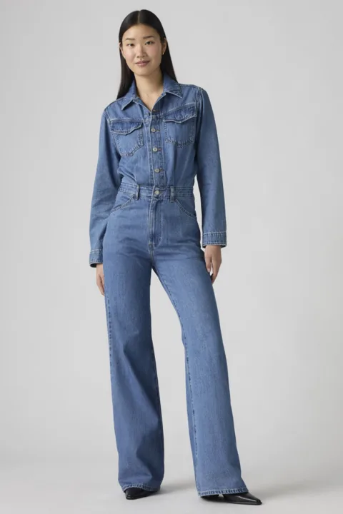 Levi's Combinaison Western - Femme - Bleu / Ause And Effect - XS