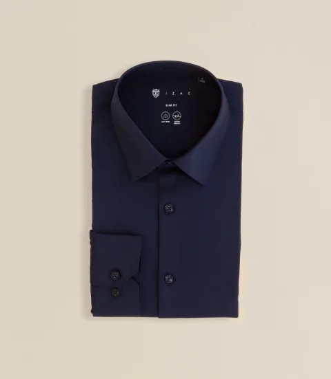IZAC - Chemise col français marine