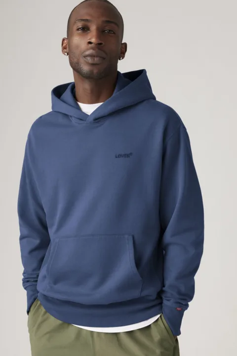 Levi's Sweat À Capuche Authentic - Homme - Blanc / Bright White - 2XL