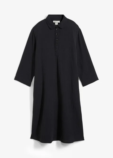 Robe-chemise en gaze de coton