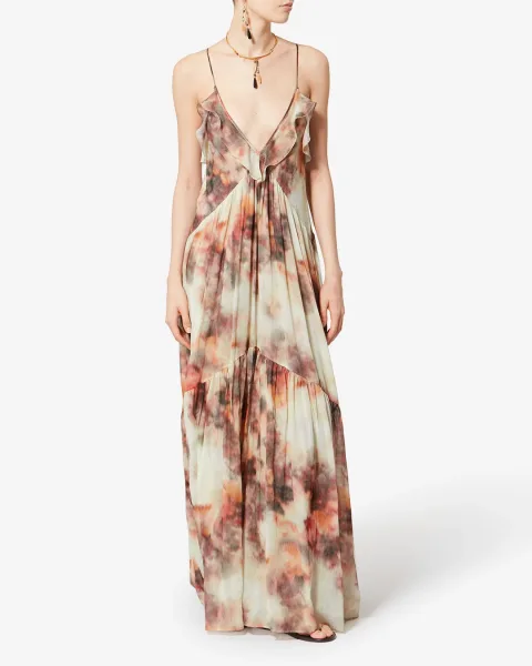 Robe Vasmila - Femme - Beige - Taille 44 - Marant Étoile
