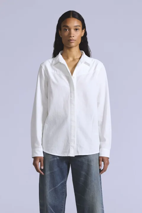Levi's Chemise Club - Femme - Blanc / L Antique White - XS