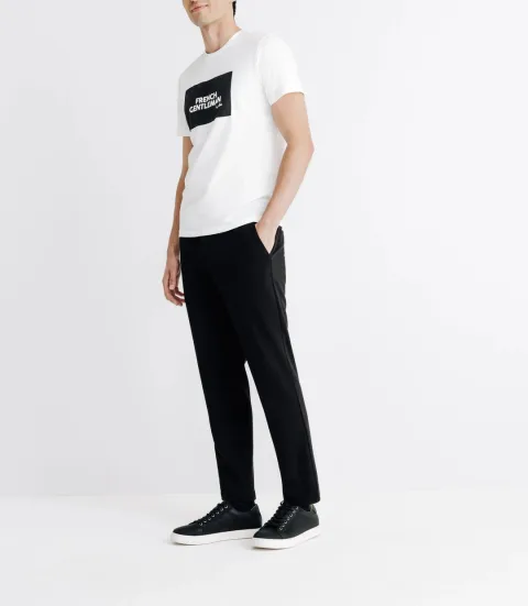 IZAC - T-shirt avec écriture blanc