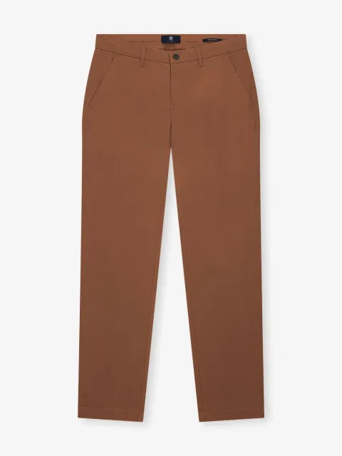 IZAC - Pantalon casual orange foncé