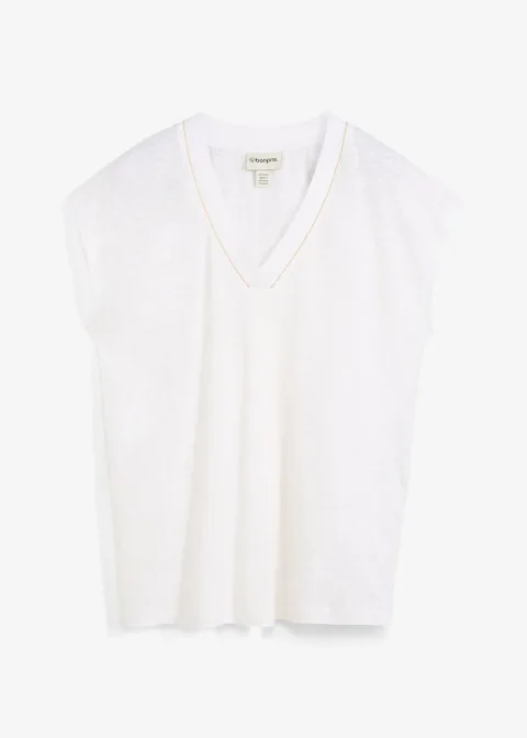 T-shirt 100% lin