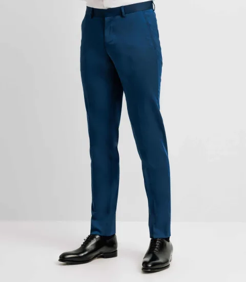IZAC - Pantalon ville tissu technique bleu