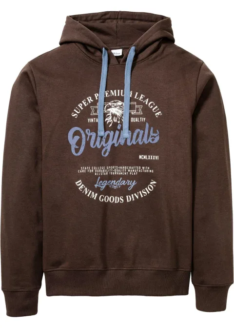 Sweat-shirt à capuche coupe confort