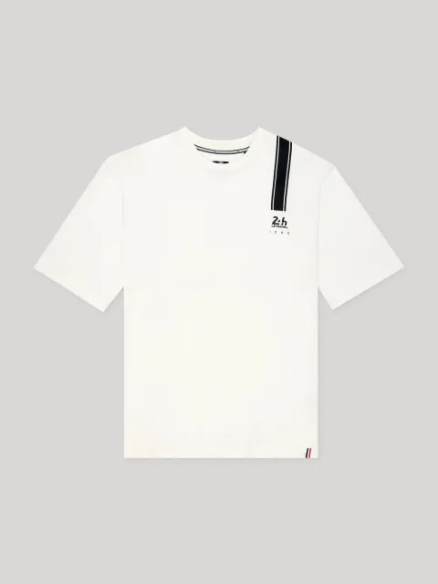IZAC - T-shirt col rond écru 24h Le Mans