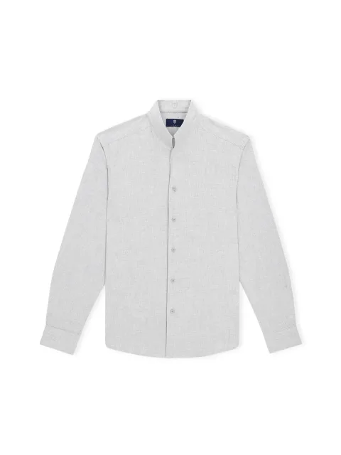 IZAC - Chemise en flanelle grise