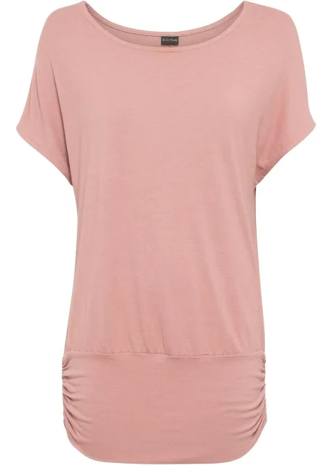 T-shirt doux en viscose extensible