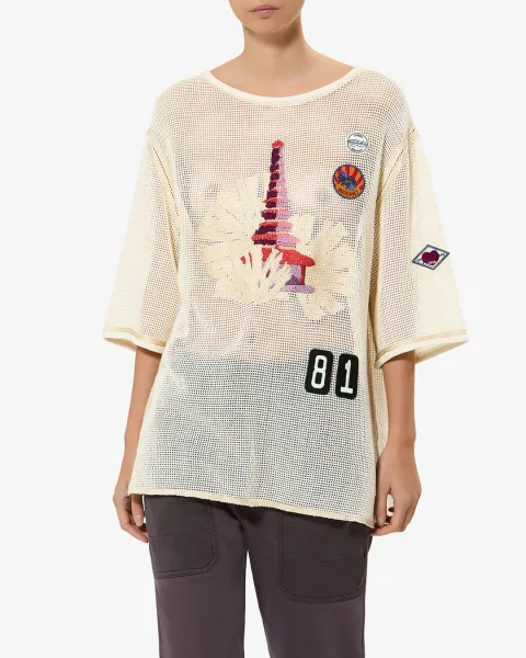 Tee Shirt Nisrine - Femme - Écru - Taille L