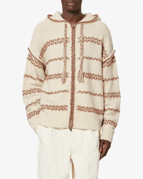 Cardigan Rolian - Homme - Écru-bronze - Taille XL