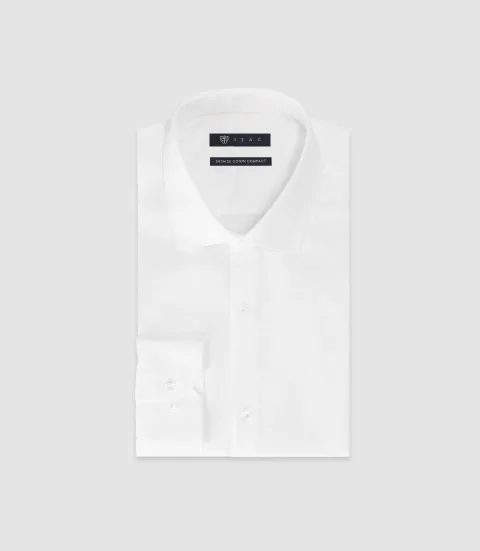IZAC - Chemise col italien blanche