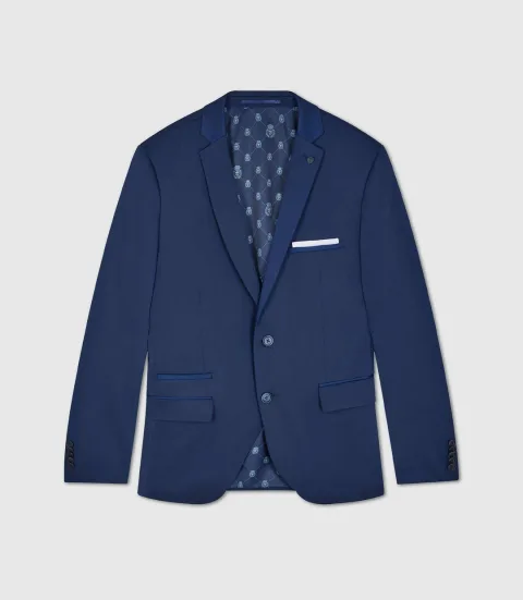 IZAC - Veste ville 2 boutons bleu ''Cionac''