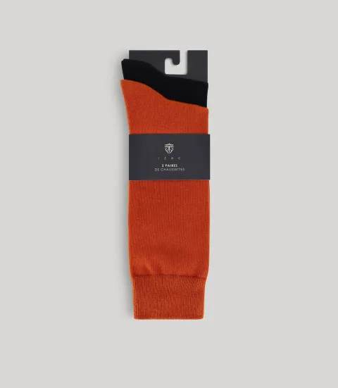 IZAC - Pack de chaussettes orange