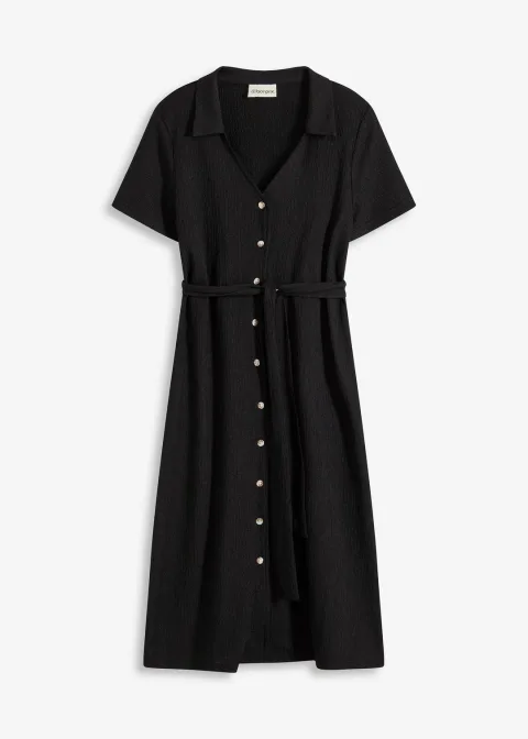Robe légère en jersey crêpe