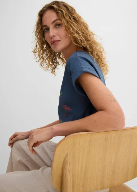 T-shirt à imprimé floral