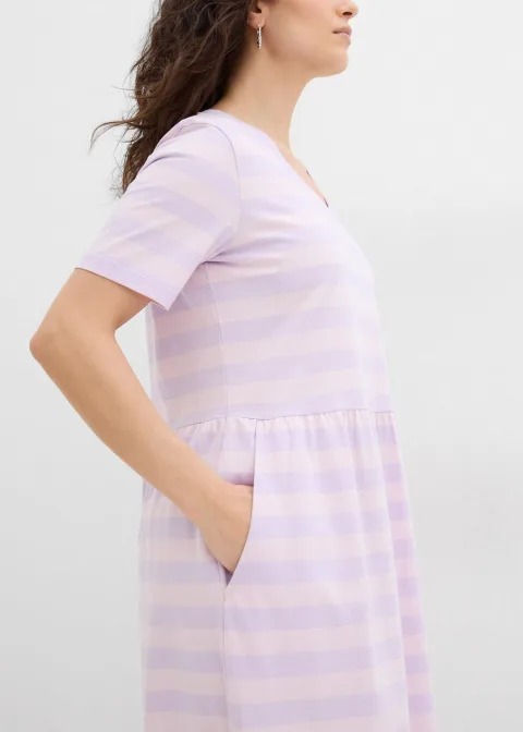 Robe en jersey coton
