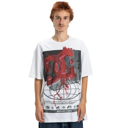 Global Storm - T-shirt à manches courtes Blanc Homme