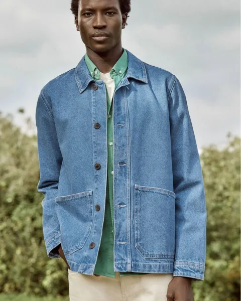 Veste denim clair - LIFFRE