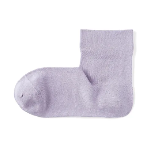 Chaussettes cheville en modal mélangé à angle droit avec bord confortable pour femme