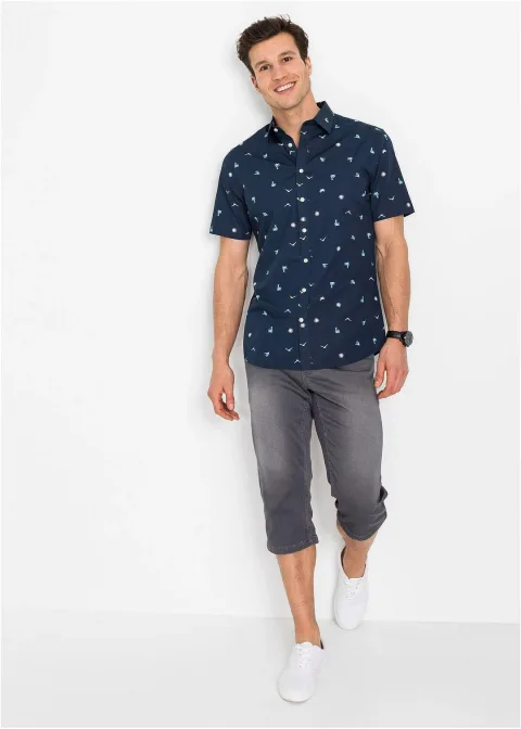 Chemise manches courtes 100% coton