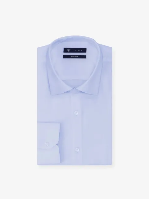 IZAC - Chemise ville non iron ciel