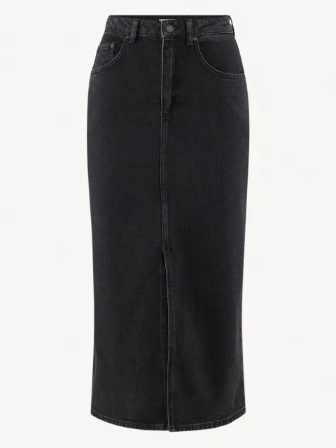 Jupe en jean noir - 34