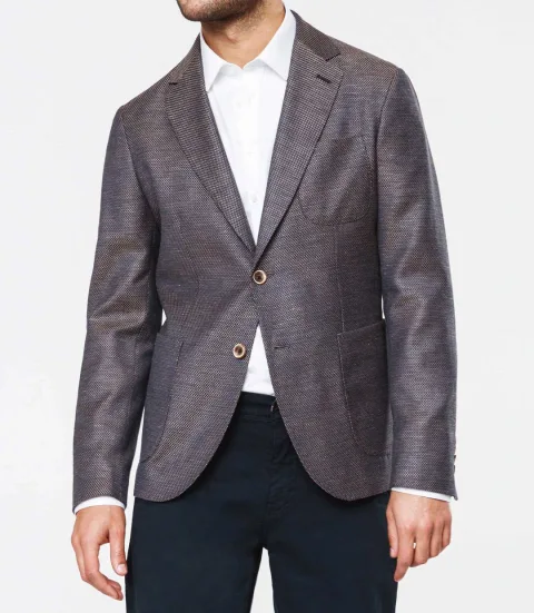 IZAC - Veste casual marron ''Master''