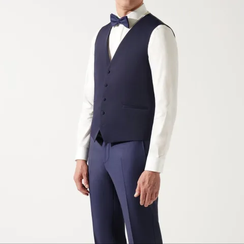 IZAC - Gilet de costume marine XLOSCO