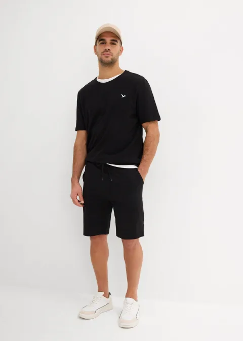 T-shirt et bermuda (ens. 2 pces) en jersey 100% coton