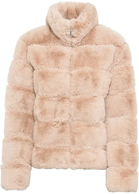 Veste zippée en peluche