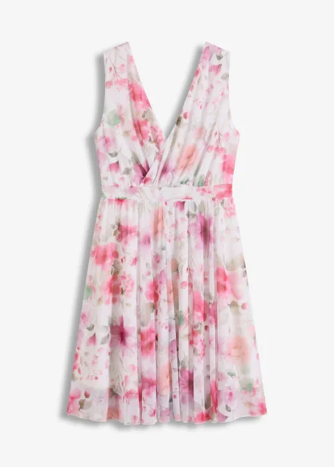 Robe en mesh imprimé
