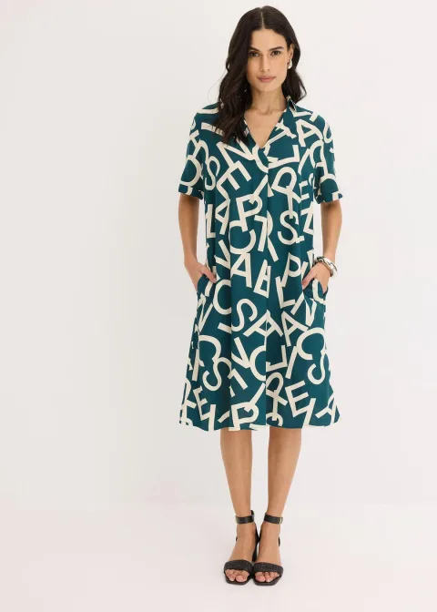 Robe en viscose fluide