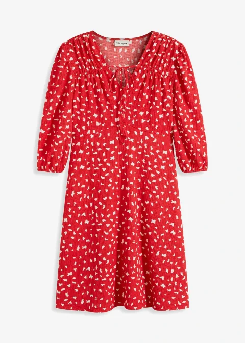 Robe trapèze en jersey