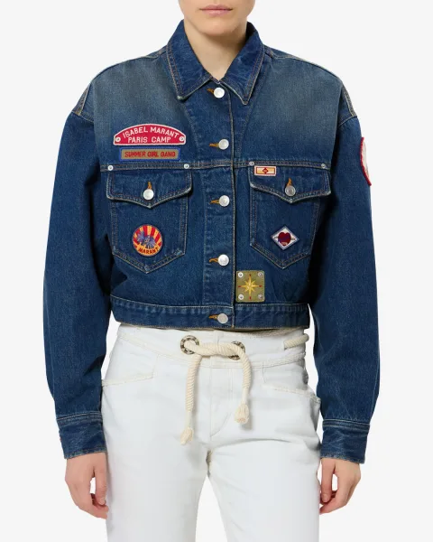 Veste Demia - Femme - Bleu - Taille40