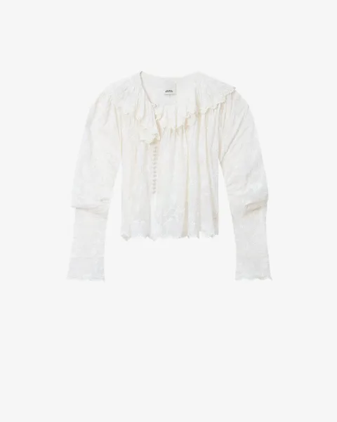 Blouse Zelly - Femme - Blanc - Taille 42
