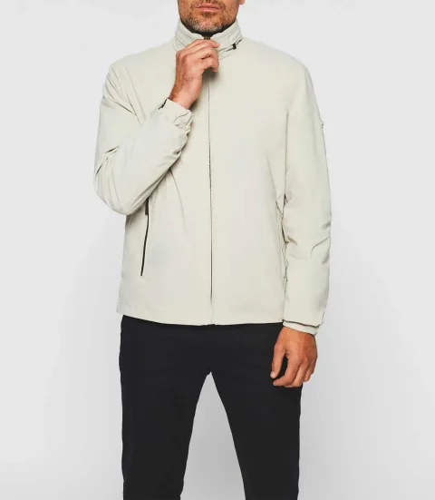 IZAC - Blouson léger beige mastic ''Russel''