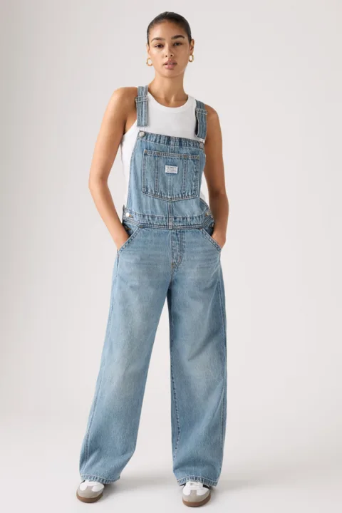 Levi's Salopette Baggy - Femme - Bleu / Not The Same - 2XS