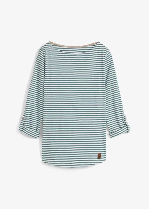 T-shirt manches longues 100% coton