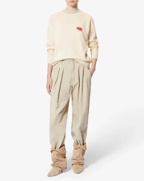 Sweat Shirt Millyny - Femme - Écru - Taille 44 - Marant Étoile