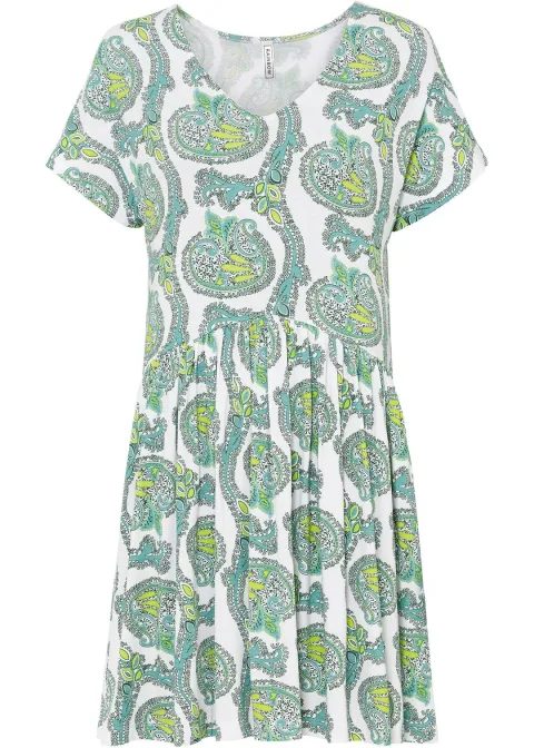 Robe fluide en jersey viscose