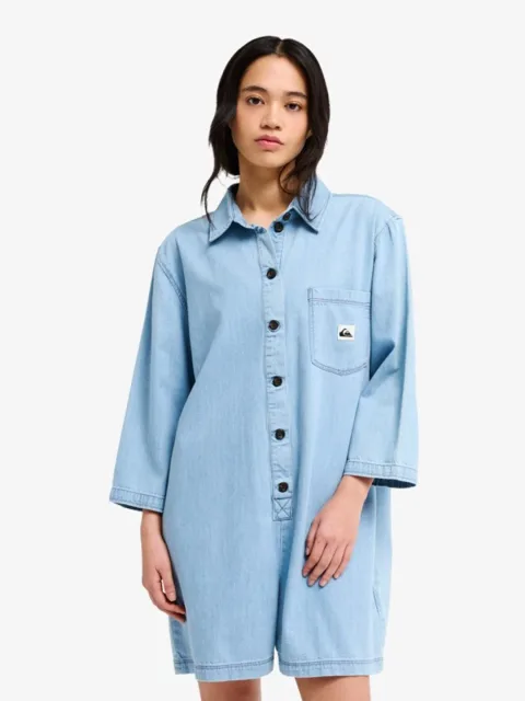 Saba - Combishort pour Femme Bleu