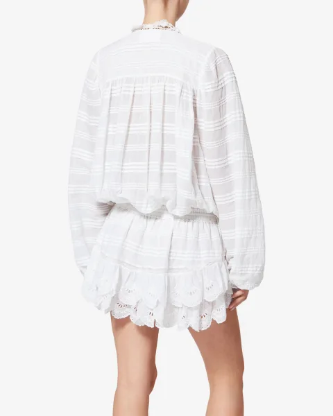 Robe Preya - Femme - Blanc - Taille 44 - Marant Étoile