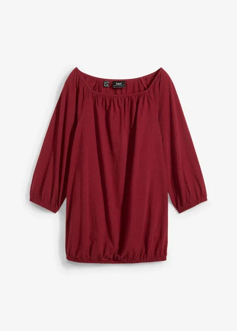Blouse en jersey 100% coton