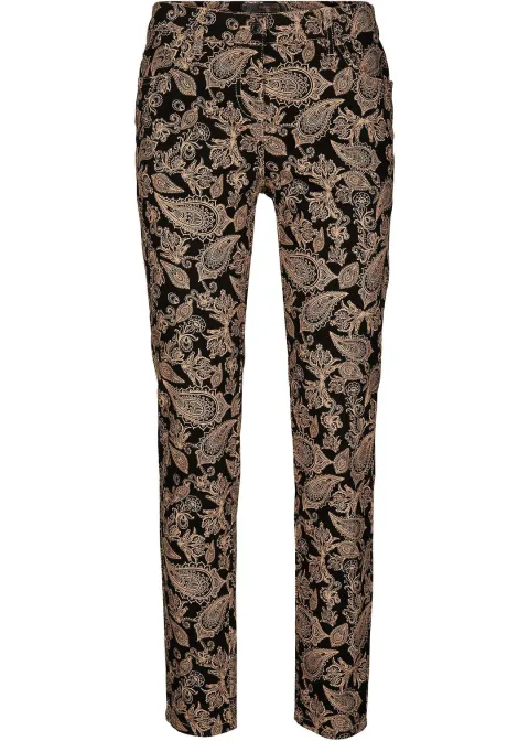 Pantalon extensible imprimé